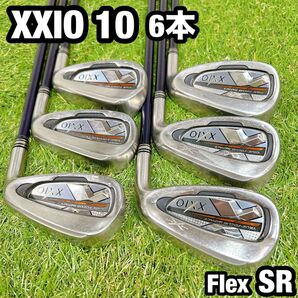 XXIO 10 ゼクシオ メンズ アイアンセット 6本 SR 10代目