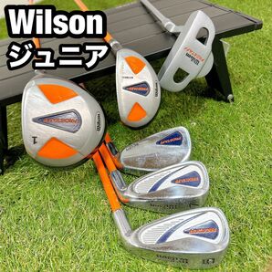 Wilson ウィルソン ジュニア ゴルフ クラブセット 6本 子供用 キッズ