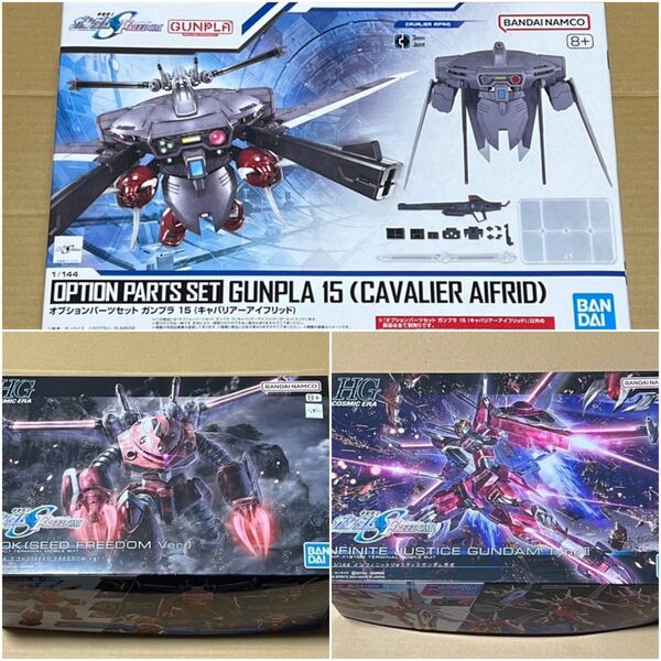 新品★ガンプラ キャバリアーアイフリッド HG ズゴック SEED FREEDOM Ver インフィニットジャスティスガンダム弐式
