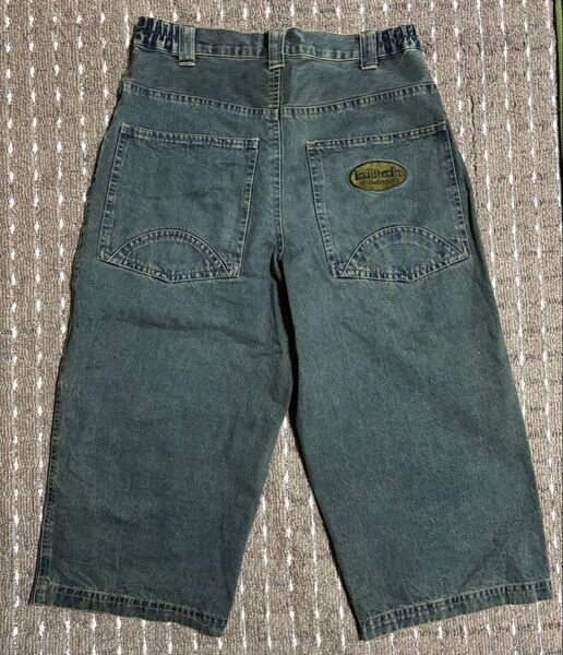 90s bitch skateboards デニムハーフパンツ ジョーツ ショーツ ヴィンテージ 古着 スケーター ストリート