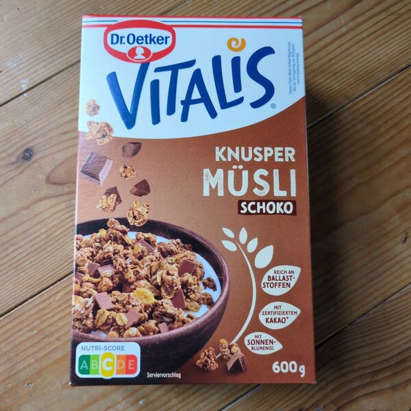 Dr.Oetker Vitalis ビタリス チョコ シリアル ミューズリー 600g×5個