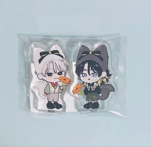 ピンクハートジャム コラボカフェ アクリルブロック 灰賀 金江 セット cafe