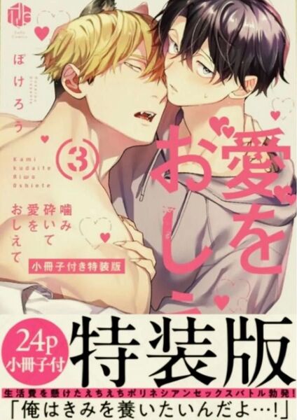 ぽけろう 「噛み砕いて愛をおしえて 3」 小冊子付き特装版