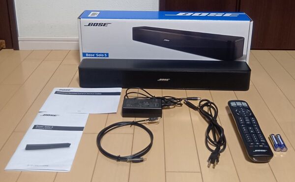 【BOSE】Solo 5 TV sound system サウンドバー