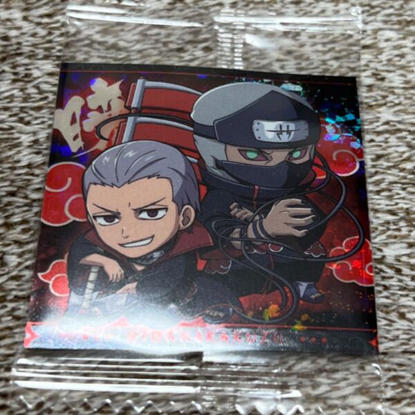 シールウエハース NARUTO vol.1.4 飛段 角都 SR ナルトウエハースシール