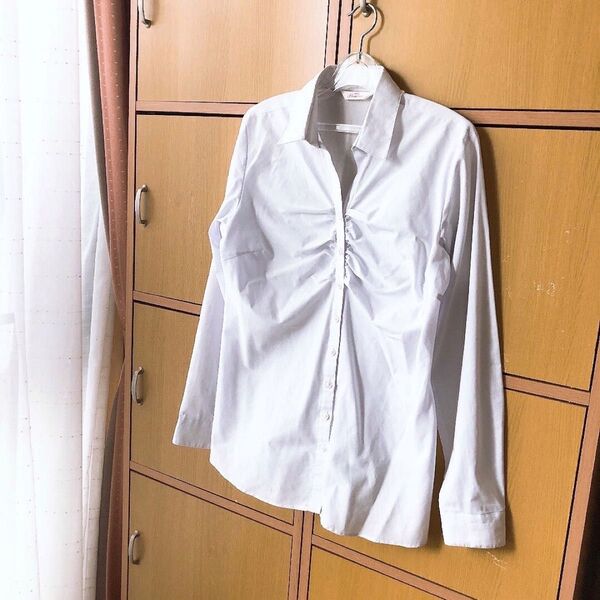 precious 洋服の青山 11号 水色ストライプ