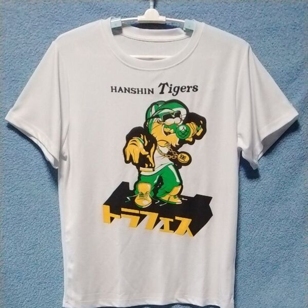 新品 阪神タイガース トラフェスTシャツ サイズフリー 大人用 正規品 速乾性ポリエステル100%
