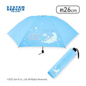 すみっコぐらし 晴雨兼用 折りたたみ傘ブルー