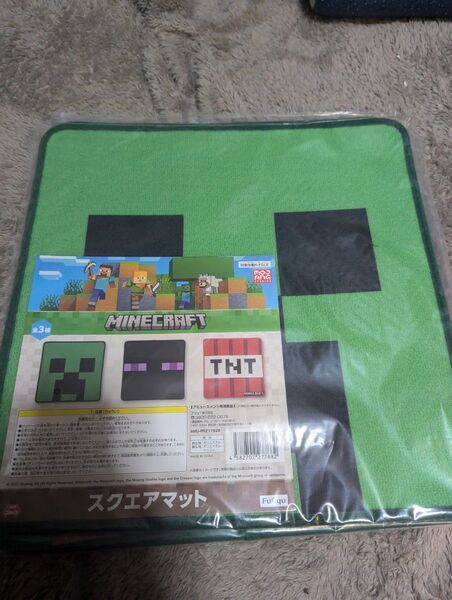 マインクラフト スクエアマット クリーパー