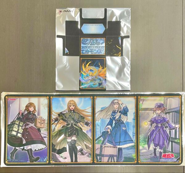 【遊戯王カード】エクソシスター プレイマット&デッキケース【2点セット!】