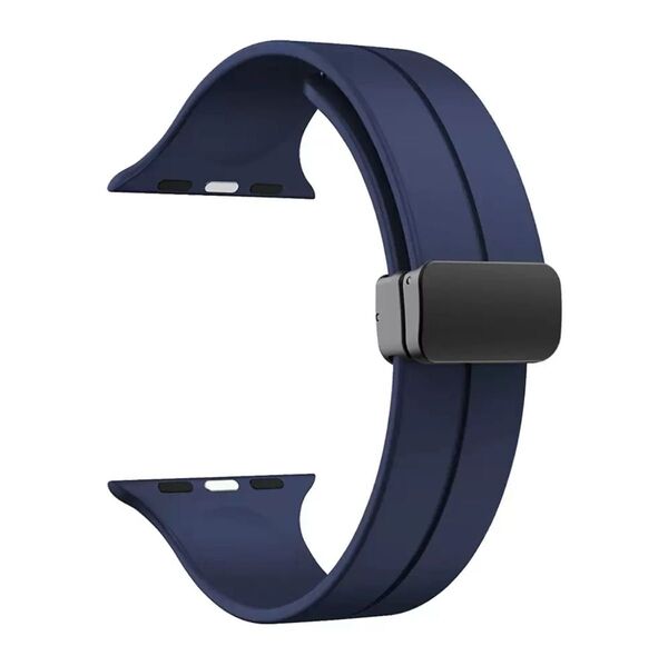 ネイビー Apple Watch 42 44 45 49mm バンド ベルト