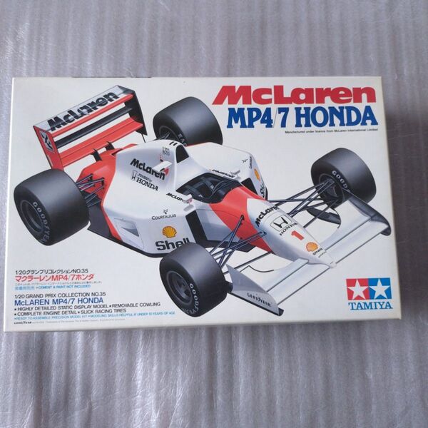 タミヤ 1/20 マクラーレンホンダ MP4/7 未組立 欠品無し