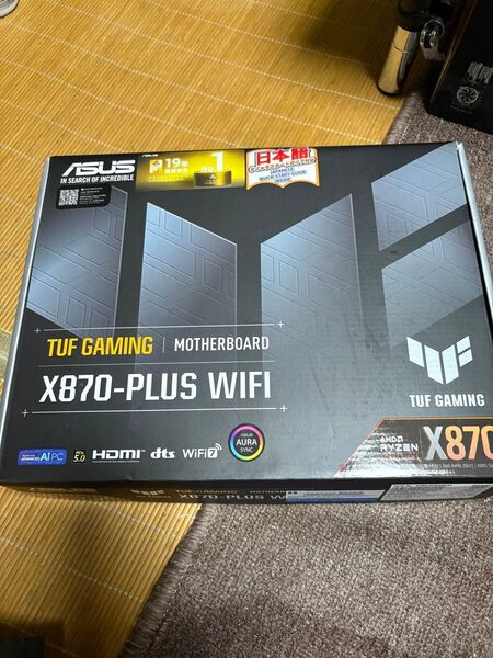 ASUS TUF GAMING マザーボード X870-PLUS WIFI