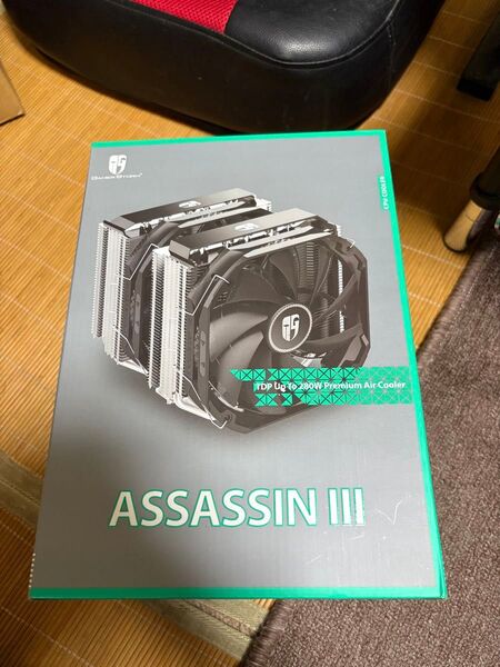 DEEPCOOL GAMER STORM ASSASSIN III INTEL/AMD両対応 デュアルファン搭載 空冷CPUクーラ