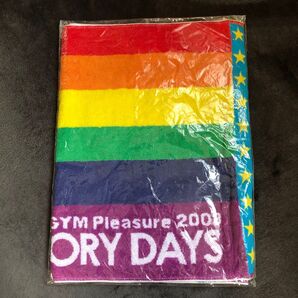 B'zLIVE-GYM Pleasure 2008 GLORY DAYS ステージタオル 未使用