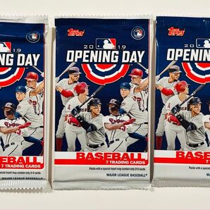 【大谷可能性あり】MLBカード Topps トップス オープニングデイ 2019年版 メジャーリーグカード 3パック