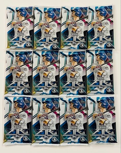 MLBカード Topps トップス ファイヤ メジャーリーグカード Topps Fire 2021 MLB 12パック