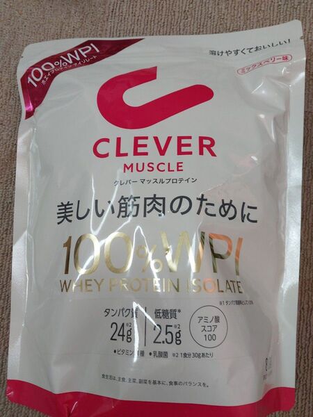 クレバー CLEVER マッスルプロテイン ミックスベリー 810グラム