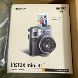 【新品未開封】instax mini 41 ブラック