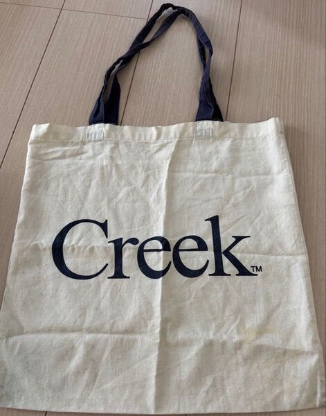 Creek トートバッグ エコバッグ ネイビー