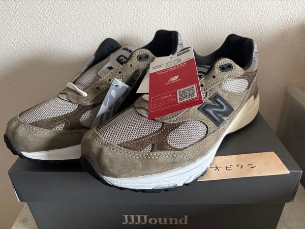 国内正規品 26.5cm ニューバランス New balance U993JJ jjjjound ジョウンド 992 gray