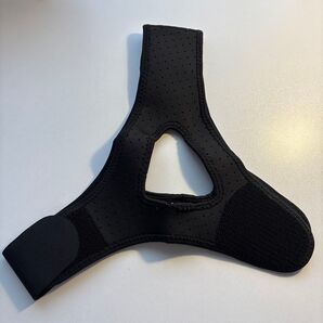 顎サポーター 鼻呼吸 いびき防止ベルト サイズ調整可能 男女兼用 黒 いびき防止グッズ