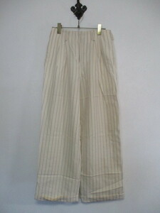 RALPHLAUREN Ralph Lauren . becomes stripe futoshi . pants (USED)41720