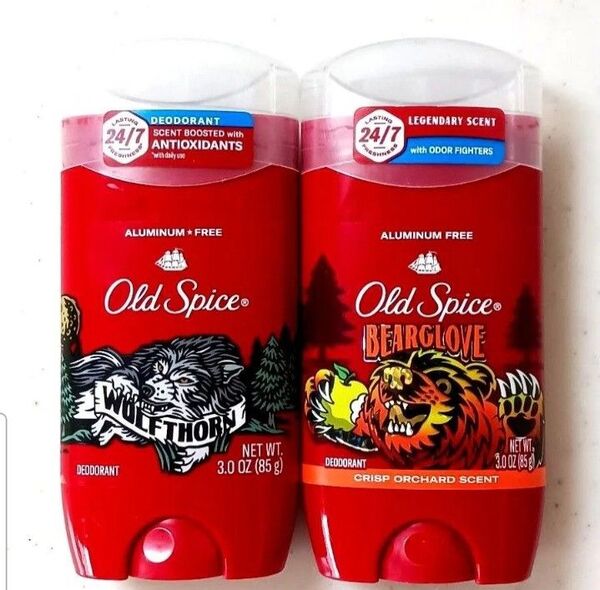 オールドスパイス デオドラント ウルフソーン&ベアグローブ 制汗剤 合計2個 old spice Wolfthorn②