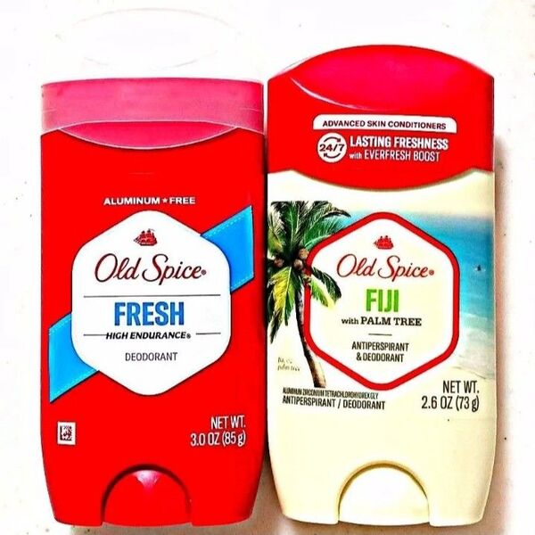 オールドスパイス デオドラント フレッシュ 85g×1&フィジー 73g×1【 合計2個セット】Old Spice 制汗剤