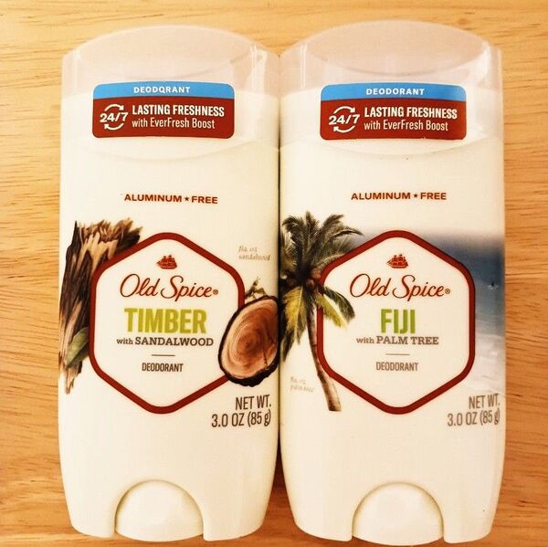 オールドスパイス デオドラント ティンバー&フィジー 制汗剤 2個 青 ブルースティック Old Spice