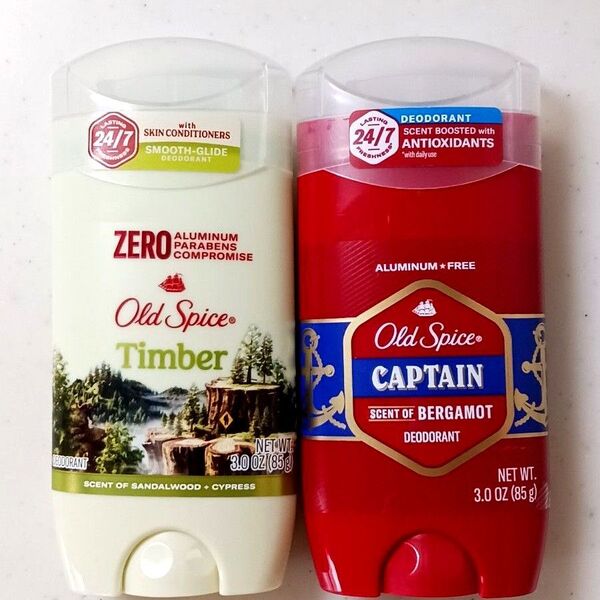 オールドスパイス デオドラント ティンバー & キャプテン 制汗剤 2個セット Old Spice