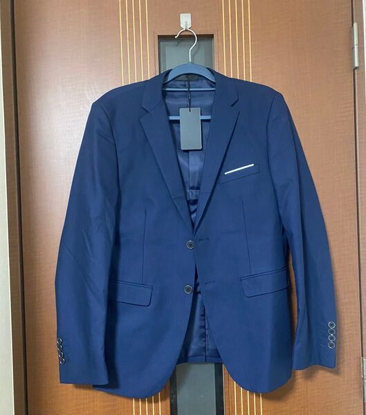 ネイビー ビジネスジャケット ネイビー