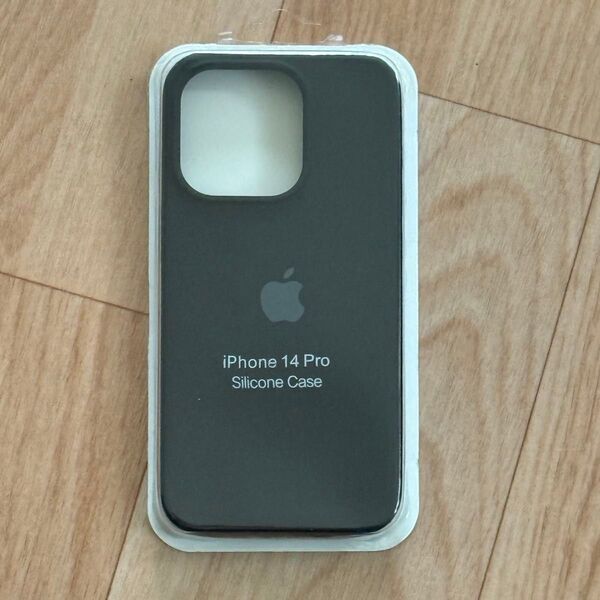 iPhone14Pro ケース シリコンケース 黒