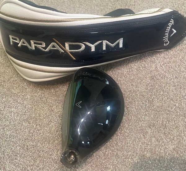 キャロウェイ PARADYM 6U 27° パラダイム ユーティリティ ハイブリッド ヘッド単品 ヘッドカバー 有り 6H
