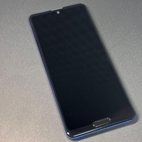 【ジャンク品】AQUOS R5G 256GB Earth Blue 908SH