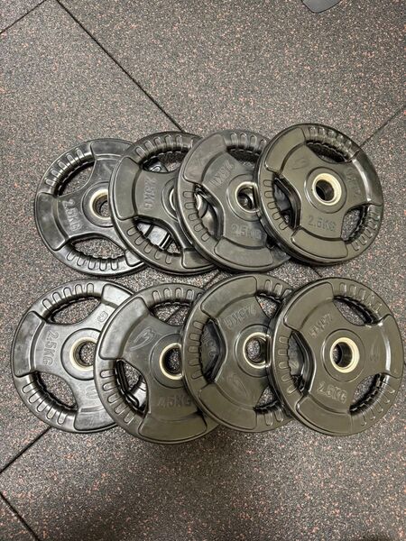 ラバープレート 2.5kg 8枚 ボディメーカー irotec