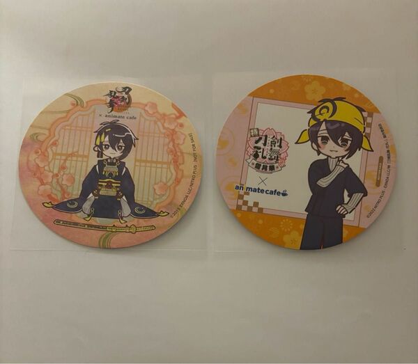 刀剣乱舞 アニカフェ コースター 三日月宗近