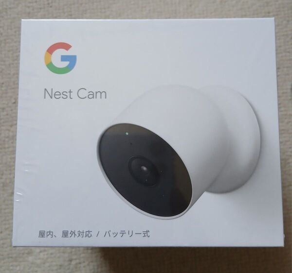 Google Nest Cam バッテリー式 ワイヤレス 防犯カメラ