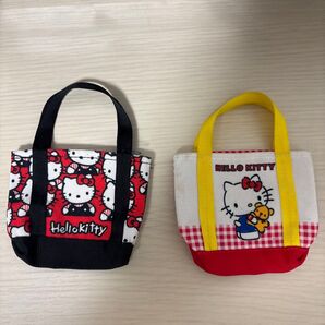 ハローキティ ミニトートバッグ 2個セット