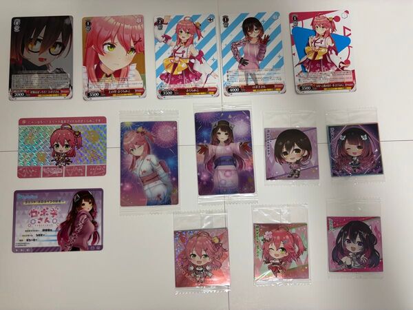 ホロライブ ヴァイスシュヴァルツ さくらみこ ロボ子さん まとめ売り