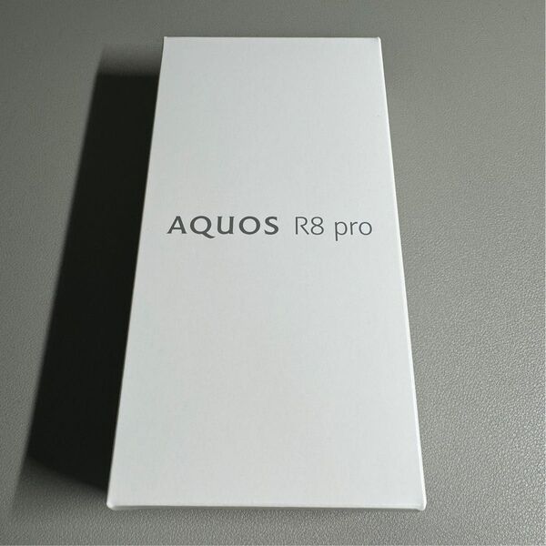 未開封 AQUOS R8 pro SIMフリー スマートフォン ブラック
