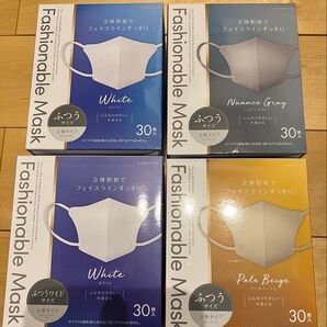 アイリスオーヤマfashion ableマスク 4種類 組み合わせ自由 120枚