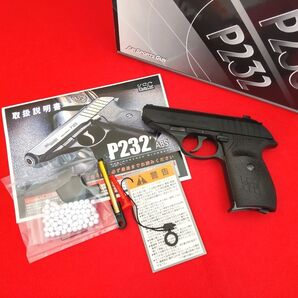 美品 KSC SIG P232 ガスブローバックガン ABS樹脂製ガス シグザウアー P230 P232