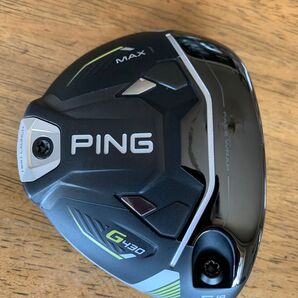 2025年4月購入 未使用に近い超美品! ピン PING G430 HL MAX フェアウェイウッド 5W ヘッドのみ