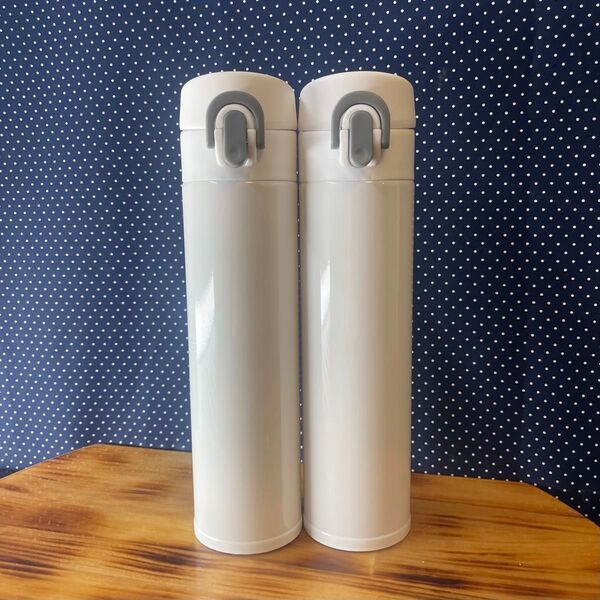 【新品】ステンレス サーモボトル スリム タンブラー 300ml 2本セット