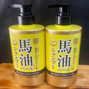 【まとめ売り】馬油 シャンプー 450ml アミノ酸 和オイル 配合