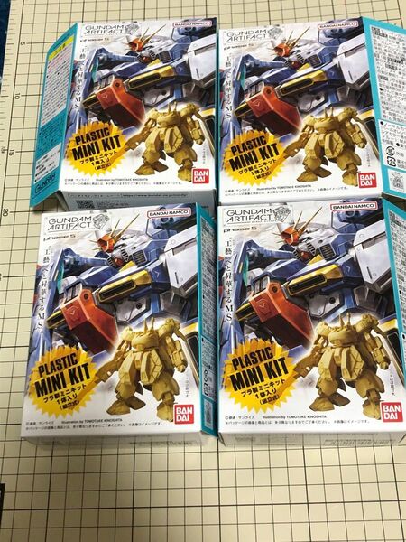 ガンダムアーティファクト 第5弾 ZZガンダム 百式 ザクキャノン シルヴァバレトサプレッサー 計4種 クリアカラー入り