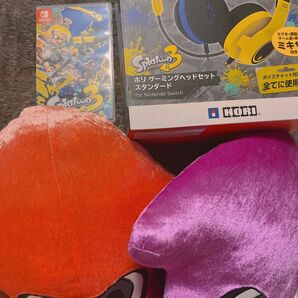 Nintendo Switch スプラトゥーン ぬいぐるみ ヘッドフォン ゲーム ソフト 任天堂 公式 グッズ ミキサー HORI