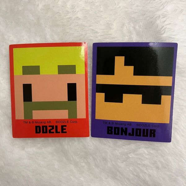 【2点セット】ドズル社Minecraftマインクラフト★ステッカー★ドズル&ぼんじゅうる