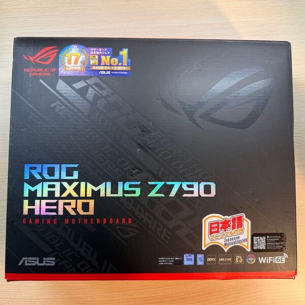 【動作良好】ASUS Z790 ROG MAXIMUS HERO マザーボード LGA1700